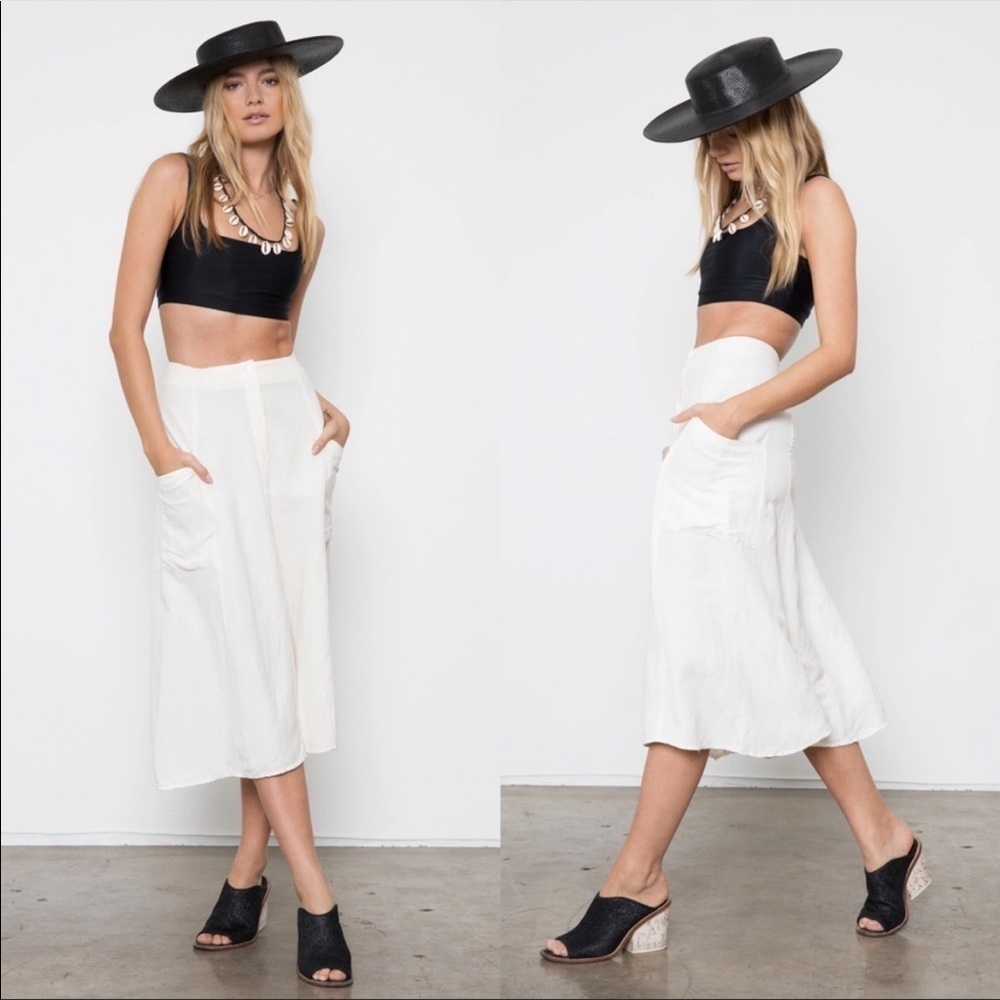 Rails Freya Parchment Linen Blend Lightweight Flo… - image 1